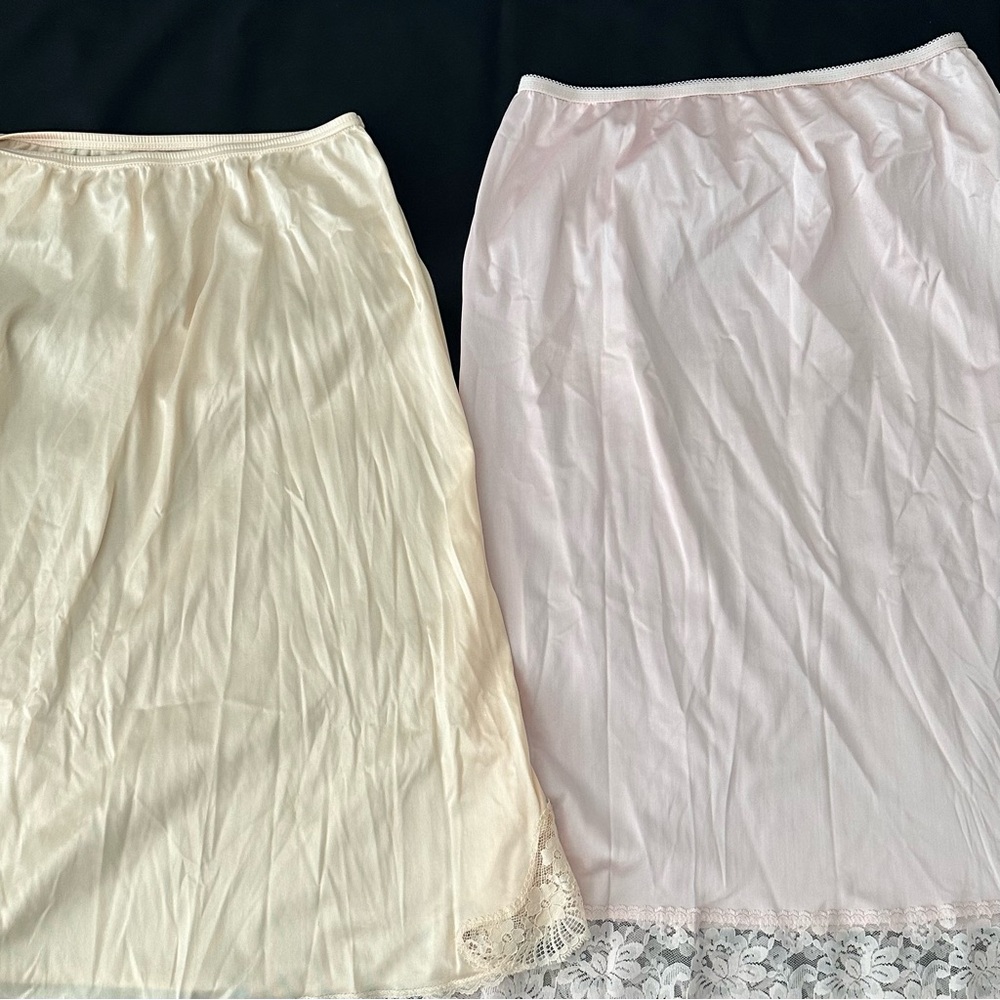 Bundle of Vintage Half Slips (2)
